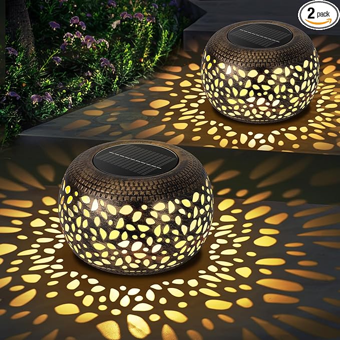 Solar Lanterns Waterproof Outdoor Decor