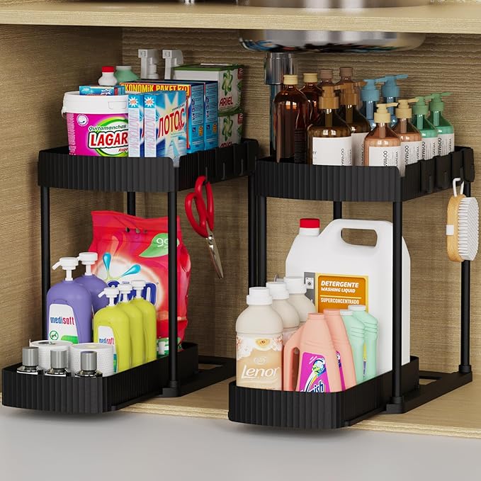 Multi-Purpose Pull-Out Storage Organizers, Under Sink/Cabinet Organizers